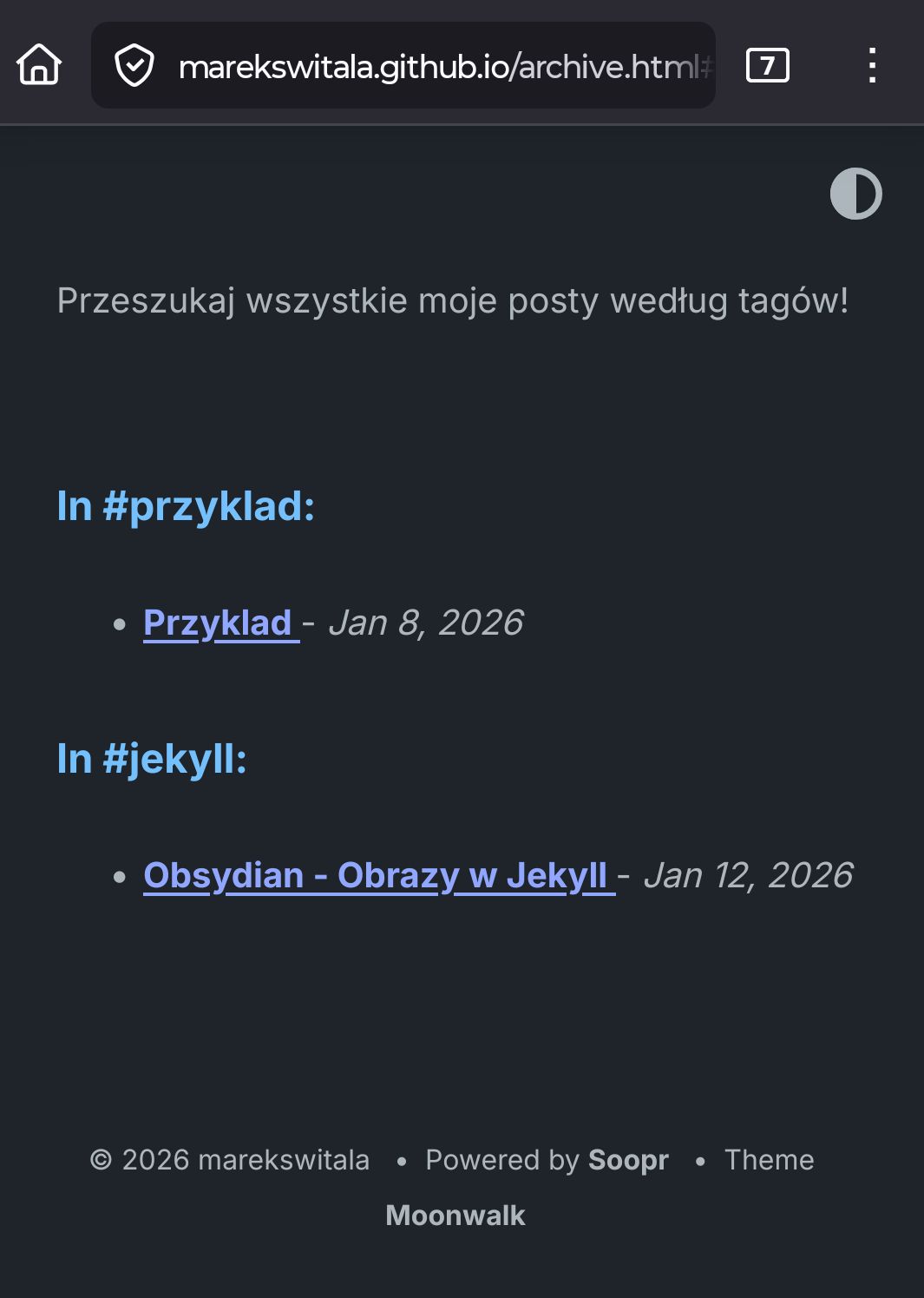 To jest archiwum postów, w którym wpisy są uporządkowane według tagów.